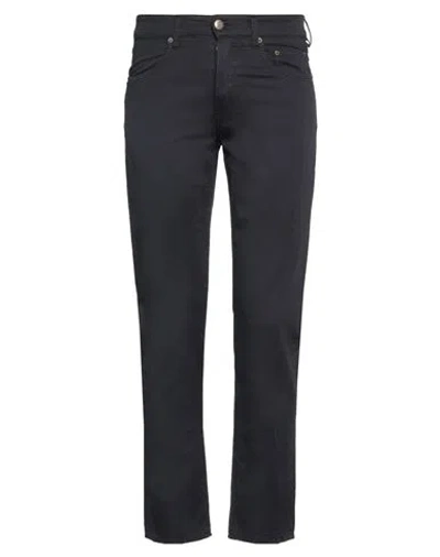 Siviglia Man Pants Midnight Blue Size 32 Cotton, Linen, Elastane