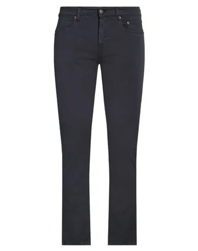 Siviglia Man Pants Midnight Blue Size 35 Cotton, Elastane