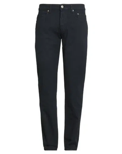 Siviglia Man Pants Midnight Blue Size 35 Cotton, Polyester, Elastane