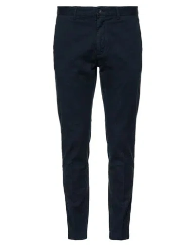 Siviglia Man Pants Midnight Blue Size 40 Modal, Cotton, Elastane