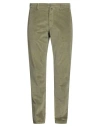 Siviglia Man Pants Military Green Size 32 Organic Cotton, Modal, Elastane