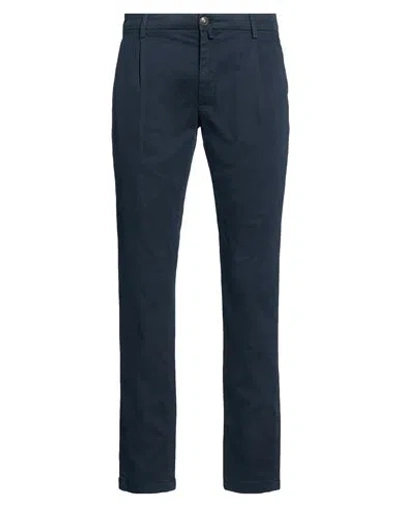 Siviglia Man Pants Navy Size 29 Cotton, Elastane