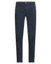 Siviglia Man Pants Navy Size 31 Cotton, Elastane In Blue
