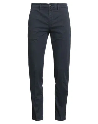Siviglia Man Pants Navy Size 32 Cotton, Elastane