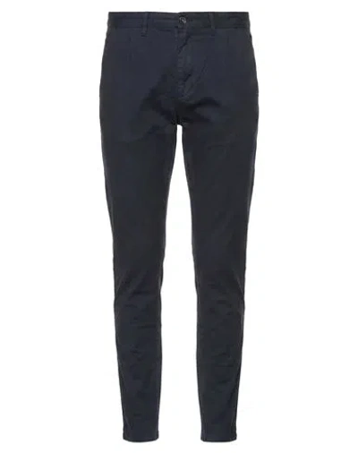 Siviglia Man Pants Navy Size 36 Modal, Cotton, Elastane
