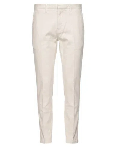 Siviglia Man Pants Off White Size 32 Cotton, Lyocell, Elastane