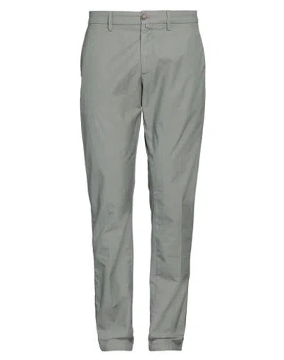 Siviglia Man Pants Sage Green Size 35 Polyester, Cotton, Elastane