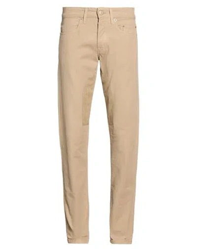 Siviglia Man Pants Sand Size 30 Cotton, Elastane