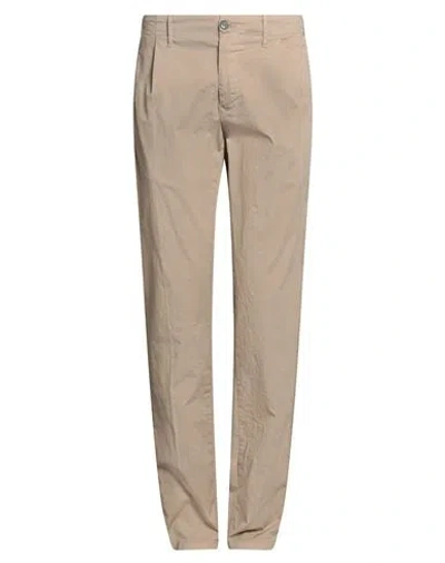 Siviglia Man Pants Sand Size 31 Cotton, Elastane In Brown
