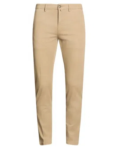 Siviglia Man Pants Sand Size 32 Cotton, Polyester, Elastane In Nude