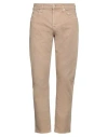 Siviglia Man Pants Sand Size 32 Organic Cotton, Elastane In Beige