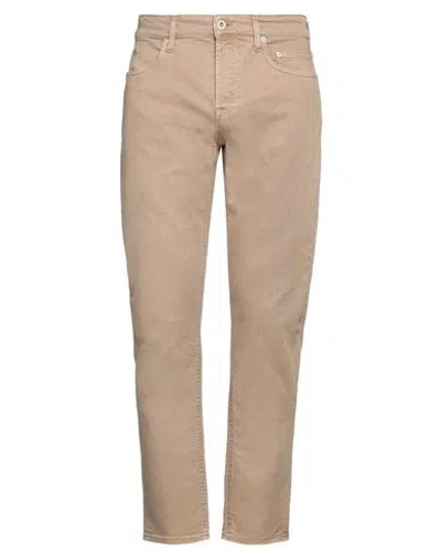 Siviglia Man Pants Sand Size 32 Organic Cotton, Elastane In Beige