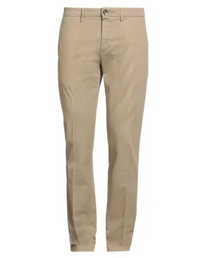 Siviglia Man Pants Sand Size 33 Modal, Cotton, Elastane In Neutral