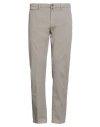 Siviglia Man Pants Taupe Size 33 Cotton, Elastane In Gray