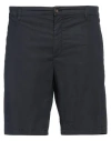 Siviglia Man Shorts & Bermuda Shorts Midnight Blue Size 31 Lyocell, Cotton, Elastane
