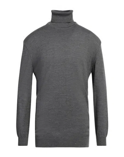 Siviglia Man Turtleneck Grey Size Xxl Wool, Acrylic