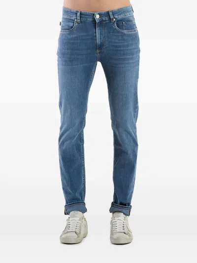 Siviglia Slim-fit Jeans In Stone Washed