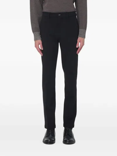 Siviglia Slim-cut Tailored Trousers In Black