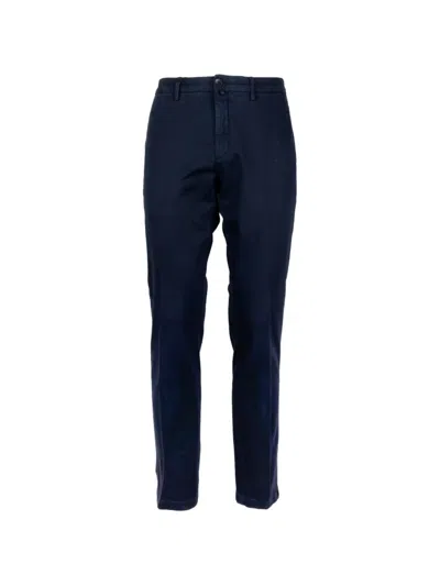 Siviglia Straight-leg Chino Trousers In Blue