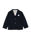 Siviglia Toddler Boy Blazer Midnight Blue Size 6 Cotton, Elastane In Blue