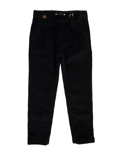 Siviglia Babies'  Toddler Boy Pants Black Size 6 Cotton, Elastane