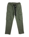 Siviglia Toddler Boy Pants Military Green Size 4 Cotton, Elastane In Green