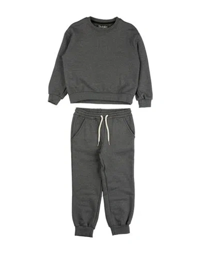 Siviglia Babies'  Toddler Boy Tracksuit Grey Size 6 Cotton, Polyester In Gray