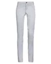 Siviglia Woman Pants Light Grey Size 25 Cotton, Elastane In Gray