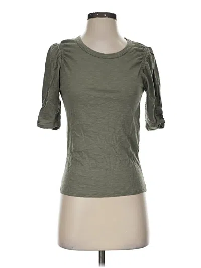 Pre-owned Six Fifty 3/4 Sleeve T-shirt In Green
