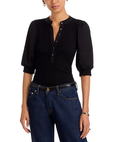 Six Fifty Audrey Tee In Black