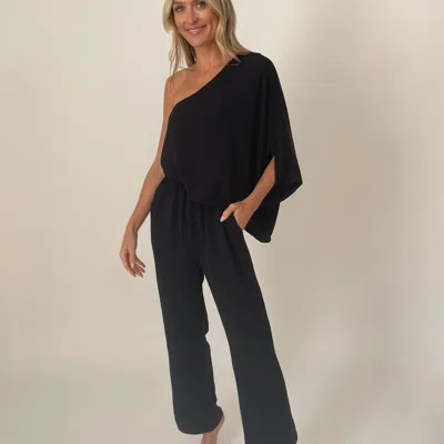 Six Fifty Blake Jumpsuit In Black
