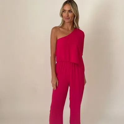 Six Fifty Blake Jumpsuit In Pink