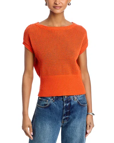 Six Fifty Capri Top In Orange
