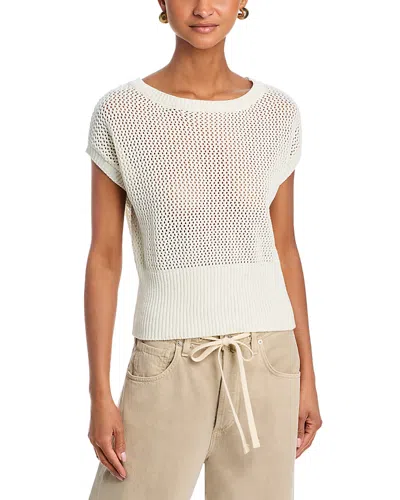 Six Fifty Capri Top In White