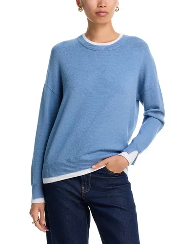 Six Fifty Claire Crewneck Sweater In Blue