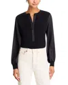 Six Fifty Janie Top In Black