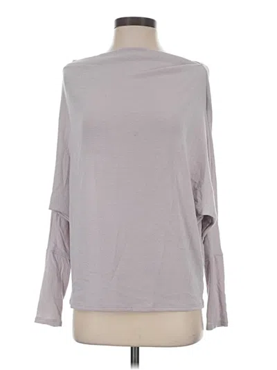 Pre-owned Six Fifty Long Sleeve Turtleneck In Gray
