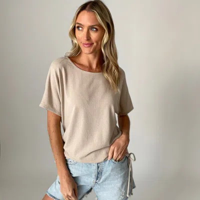 Six Fifty Mia Top In Neutral