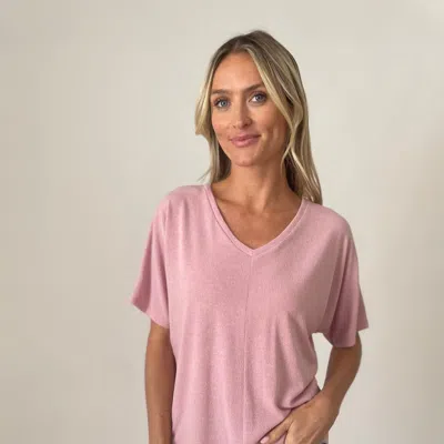 Six Fifty Olivia Tee In Pink