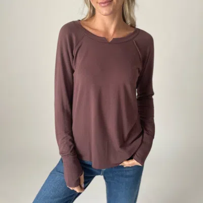 Six Fifty Payton Top In Brown