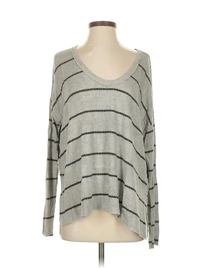 Pre-owned Six Fifty Pullover Sweater In Gray