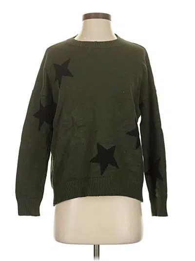 Pre-owned Six Fifty Pullover Sweater In Green