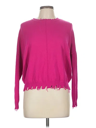 Pre-owned Six Fifty Pullover Sweater In Pink