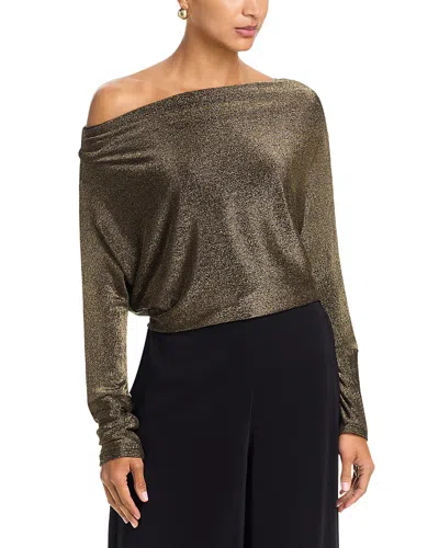 Six Fifty The Anywhere Metallic Threaded Top
