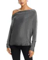 Six Fifty The Anywhere Metallic Threaded Top In Silver