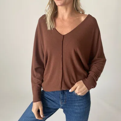 Six Fifty Tribeca Top In Burgundy