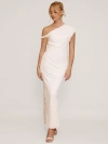 Six Stories Twist Strap Dress In Neutral