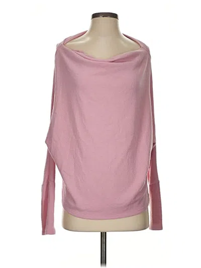 Pre-owned Six/fifty 3/4 Sleeve T-shirt In Pink