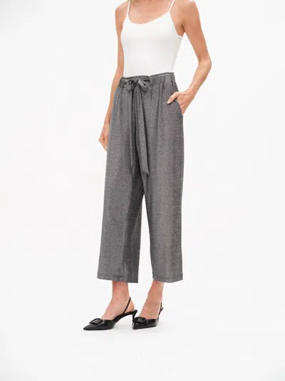 Six/fifty Anywhere Pant In Silver In Blue