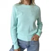 Six/fifty August Sweater In Arctic Blue In Blue